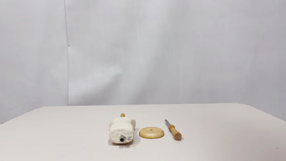 DE-LIANG 1/4 Scale Male Dress Form – Fully Pinnable Mini Mannequin with Wooden Base and Assembly Tools, Dressmaker dummy (not adult size)