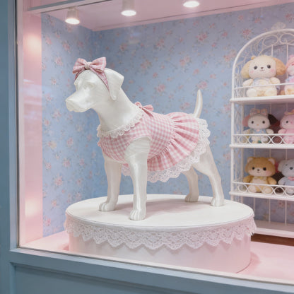 Professional 3D Printed Dog Mannequin - Detachable Pet Clothing Display Model with Ultra-Strong Magnetic Joints - Realistic & Elegant Pet Store Prop