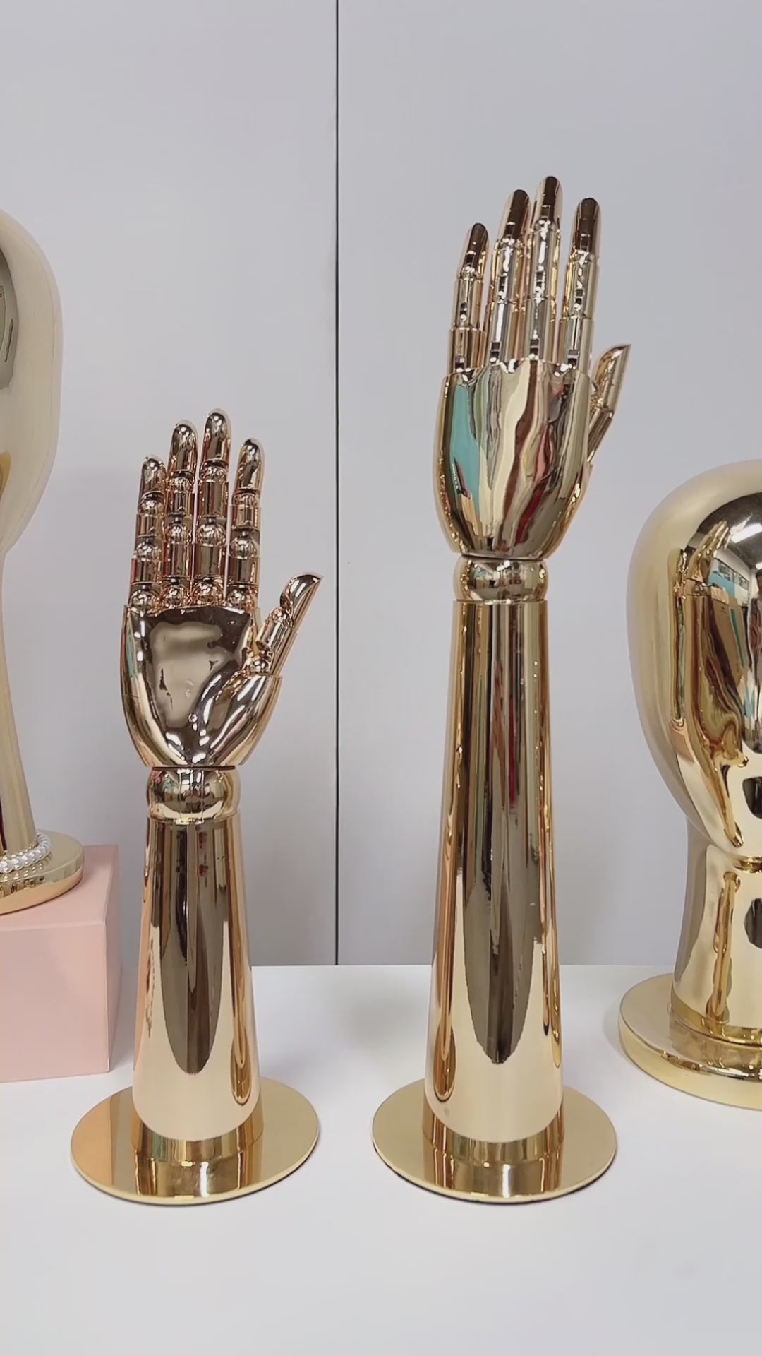 Gold-Plated Arm Display Prop – Product Showcase and Installation Video