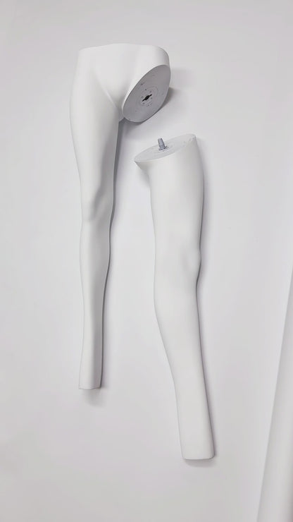 DE-LIANG Maniquí femenino fantasma invisible, torso de forma de vestido extraíble con base, maniquí de fotografía