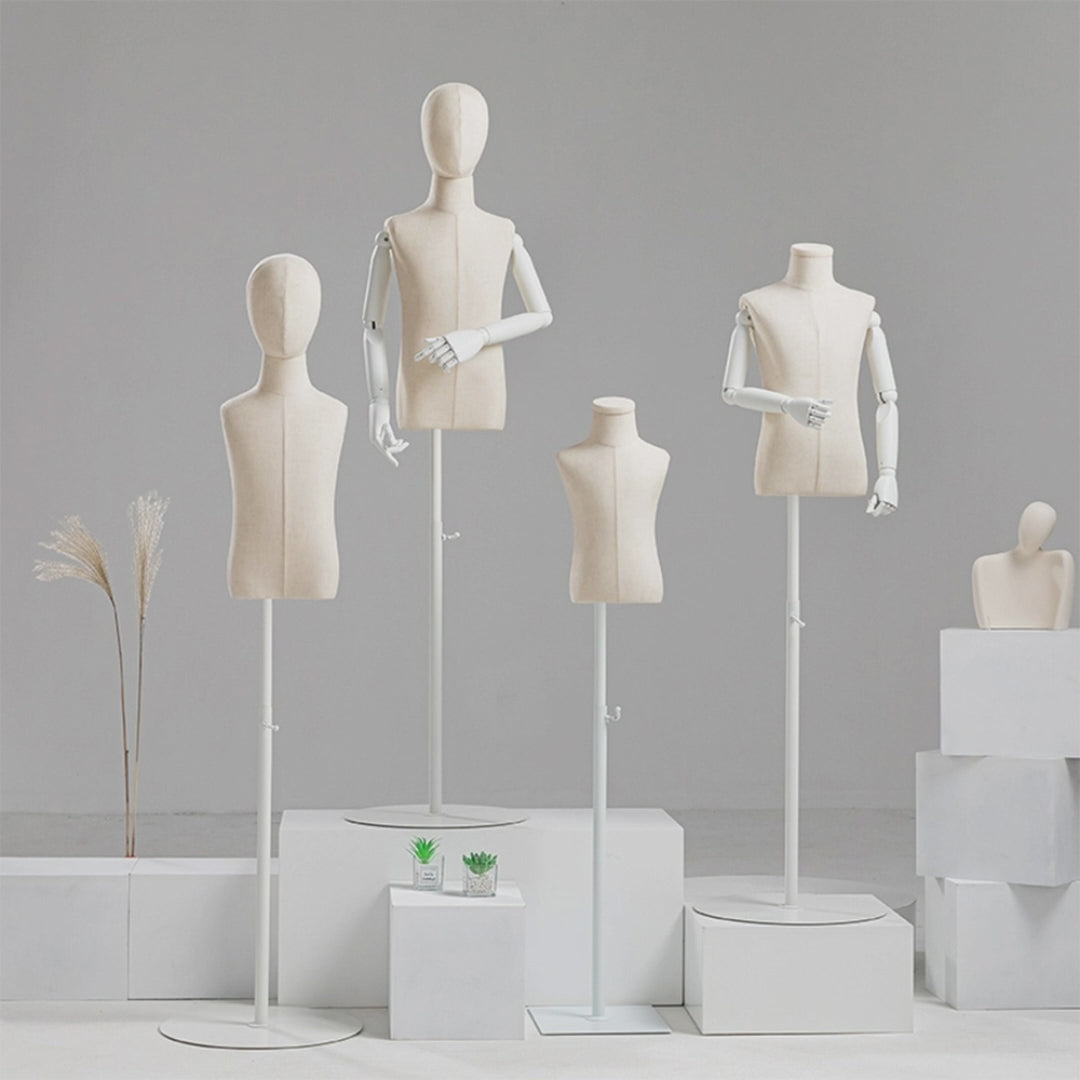 DE-LIANG Kids Half Body Mannequin