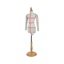Load image into Gallery viewer, DE-LIANG Female Fully Pinnable Tailor Soft Arms, 1:3 Mini Arm Not Human Size,Dress Form Dummy&#39;s Cotton Sewing Arms,Arms for Pattern Scale Arms 20 cm
