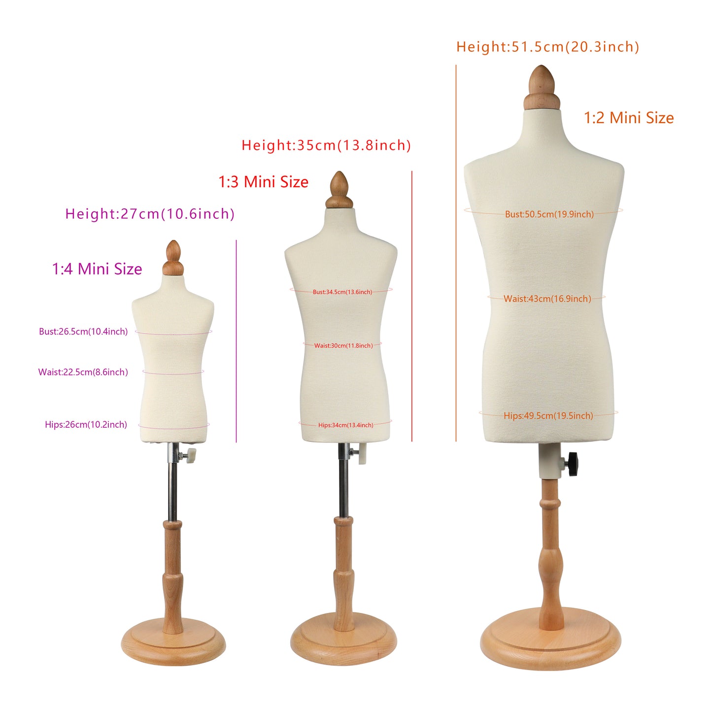 half scale dress form male miniature 1/3 1/4 1/2 tailor fitting dressmaker mannequin for school draping, mini fully pinable men sewing foam