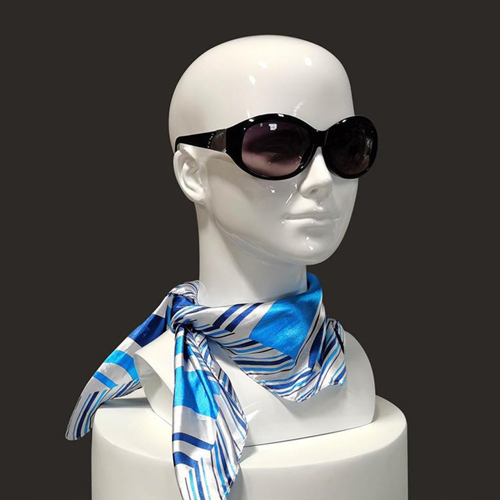 White Luxury Head Mannequin for Hat Wig Display,Sunglass Scarves Holder Female headpiece jewelry head block dress form model DE-LIANG