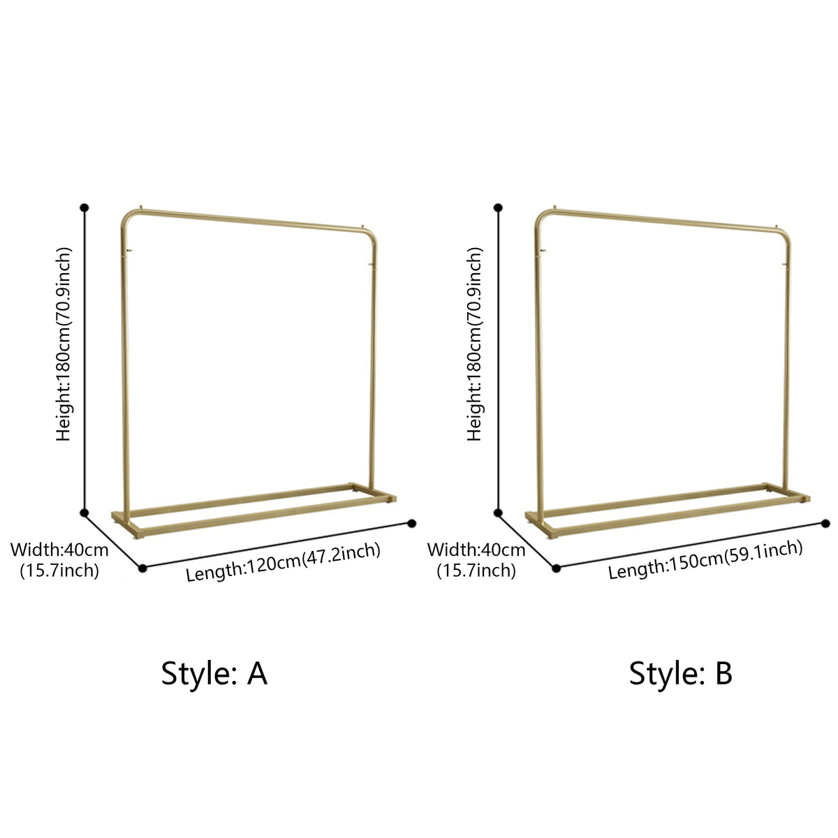 DE-LIANG Fashion High Quality Display Rack for Clothing Store,Home Decoration ,Offices DE-LIANG