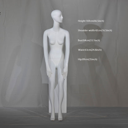 DE-LIANG High-end Glossy Display Female Full Body Mannequin,Clothing Store Model Props Women Full-body model DE-LIANG