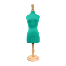 Load image into Gallery viewer, DL802 Dress form,Mini Display mannequin,table window jewelry display props,fully pinnable foam dressmaker dummy
