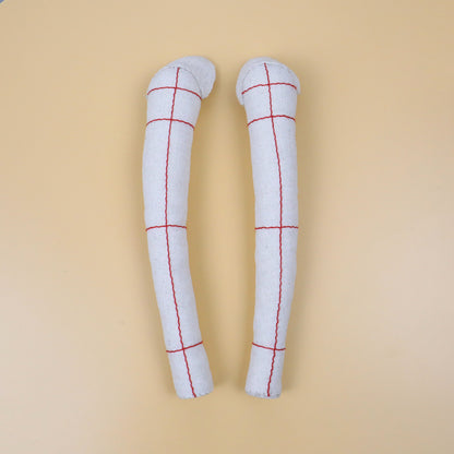 DE-LIANG Female Fully Pinnable Tailor Soft Arms, 1:3 Mini Arm Not Human Size,Dress Form Dummy's Cotton Sewing Arms,Arms for Pattern Scale Arms 20 cm DE-LIANG