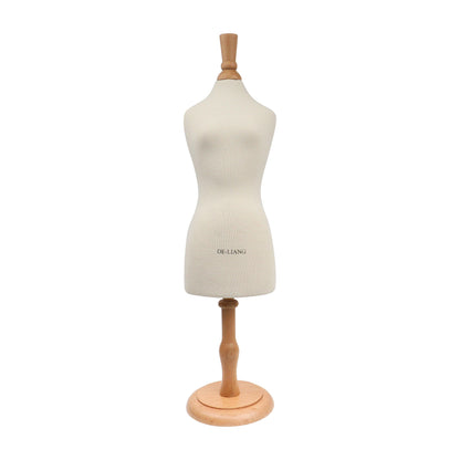 DL802 Dress form,Mini Display mannequin,table window jewelry display props,fully pinnable foam dressmaker dummy DE-LIANG