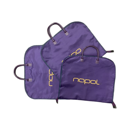 Fashion Purple Suit Dust Cover Bag, Clothing Storage Bags,Oxford Cloth Waterproof Cover,Portable Suit Bag DE-LIANG