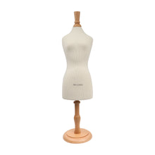 Load image into Gallery viewer, DE-LIANG Clearance Sales half scale mini dress form mannequin for sewing, clothing female torso mannequin, dressmaker dummy fully pin foam pattern
