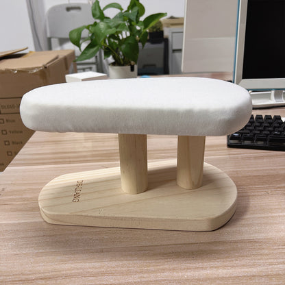 Multi-functional thickened solid wood ironing stool special ironing clothes small ironing table ironing tool household ironing board DE-LIANG