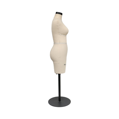 DE-LIANG Half Scale Dress Form 34B Size, Sewing Lingerie and Corsets Mannequin,Dressmaker Dummy, Half Size Miniature Underwear Bust Form for Tailor DE-LIANG