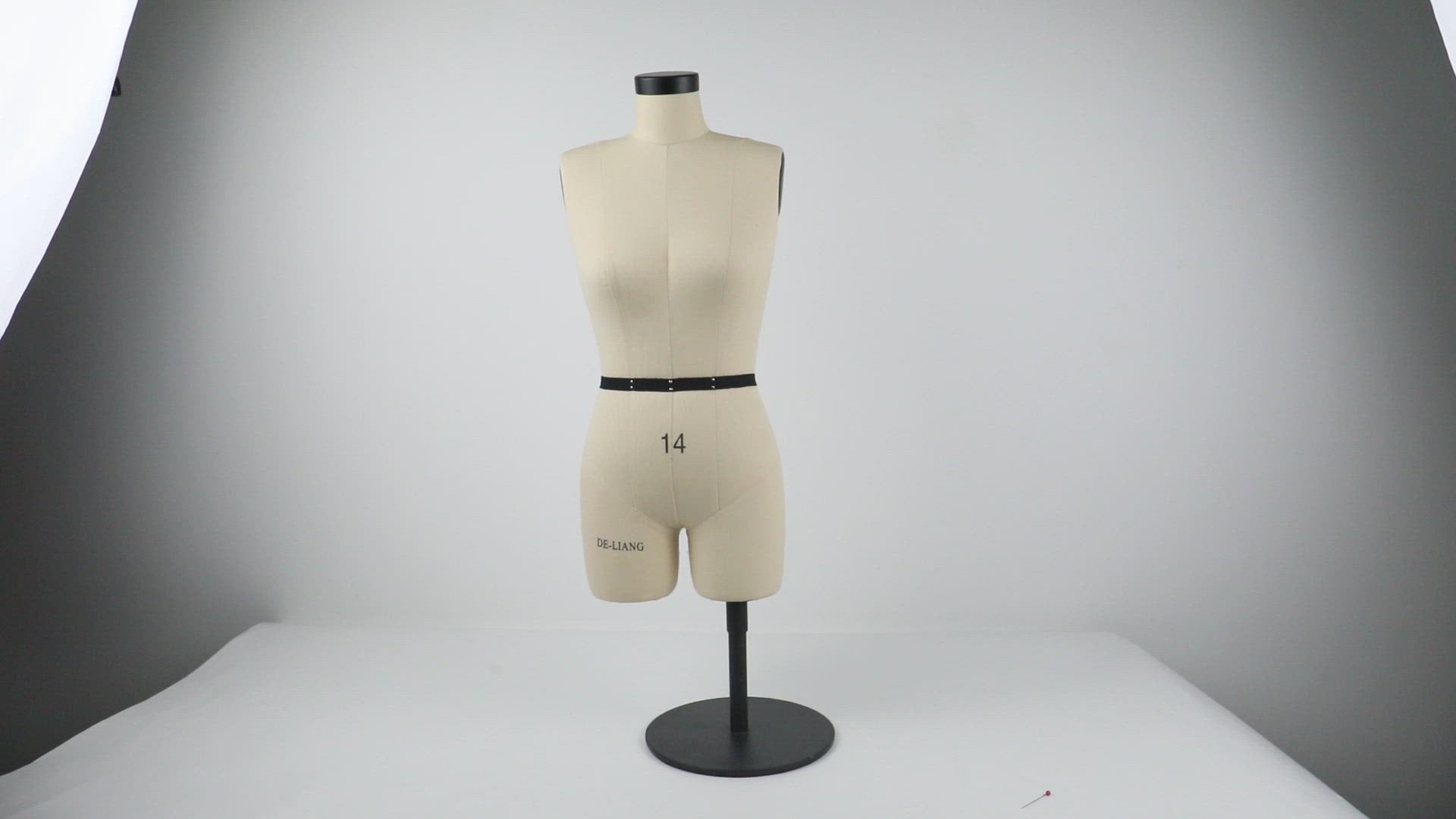 DE-LIANG Half scale mini dressform,DL803 fully pinnable tailor sewing –  De-Liang Dress Forms