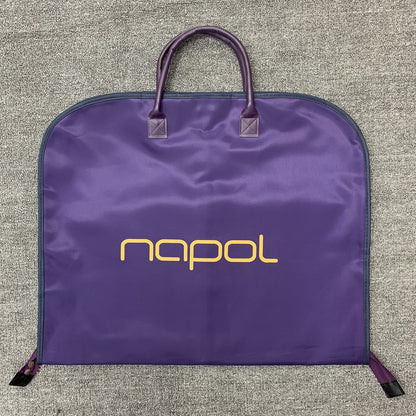 Fashion Purple Suit Dust Cover Bag, Clothing Storage Bags,Oxford Cloth Waterproof Cover,Portable Suit Bag DE-LIANG