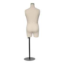 Load image into Gallery viewer, Clearance Sales Fully Pinnable Half Scale Dress Form,Mini Men Dressmaker Dummy for Sewing,1/2 Trouser Tailor Dummy, Half Size Scale Form
