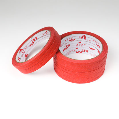 DE-LIANG 150 meter of Draping Tape - For pattern making, Red and Black Sewing Tape for tailor mannequin dressmaker usage, 1Roll=15meter, small roll. DE-LIANG