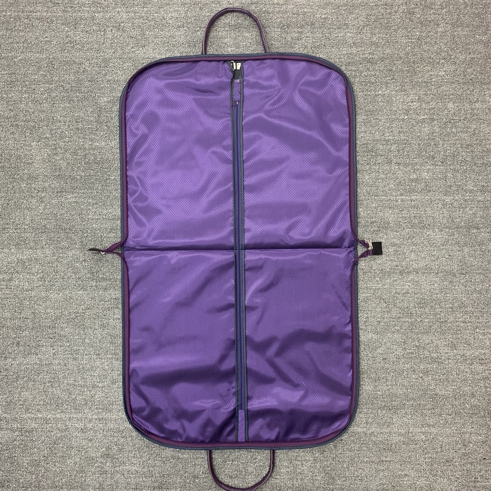Fashion Purple Suit Dust Cover Bag, Clothing Storage Bags,Oxford Cloth Waterproof Cover,Portable Suit Bag
