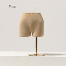 Load image into Gallery viewer, Female Underwear Mannequin,Adjustable Women Hip Form, Canvas Half Body with Golden Metal Base,Dress Form for Retail Boutique Store Display
