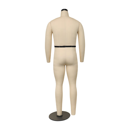 DE-LIANG Male Half Scale Full Body Dress Form,Mini 1/2 Scale Full Size Tailor Mannequin for Pattern Draping,82.5 cm Dressmaker Dummy Model DE-LIANG