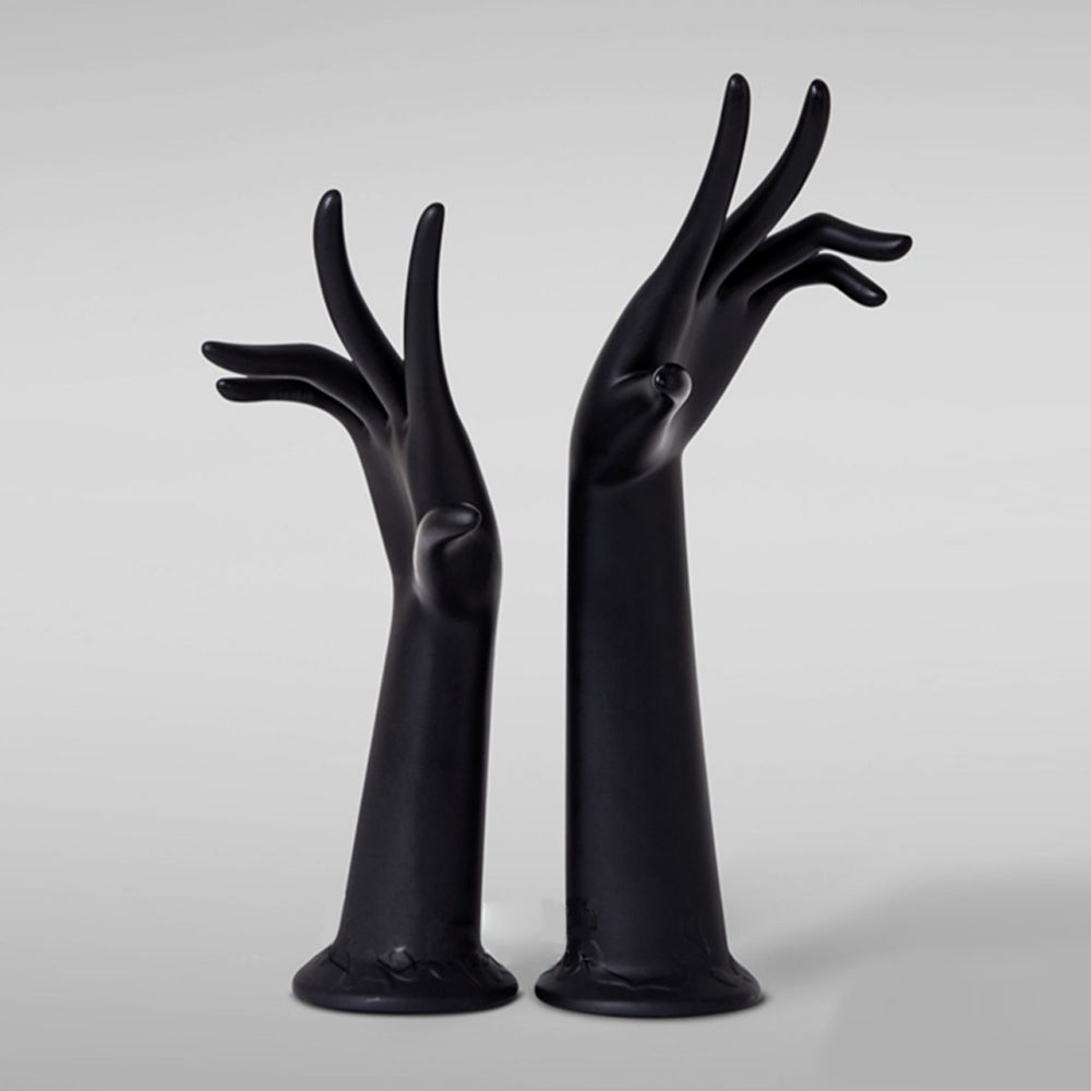 Left and Right Hand Mannequin, Hands for Nails Flexible Fingers Manikin Arms Dummy, Hand Props Artist Model Hand Display Mannequin （1pcs only not 1 pair)