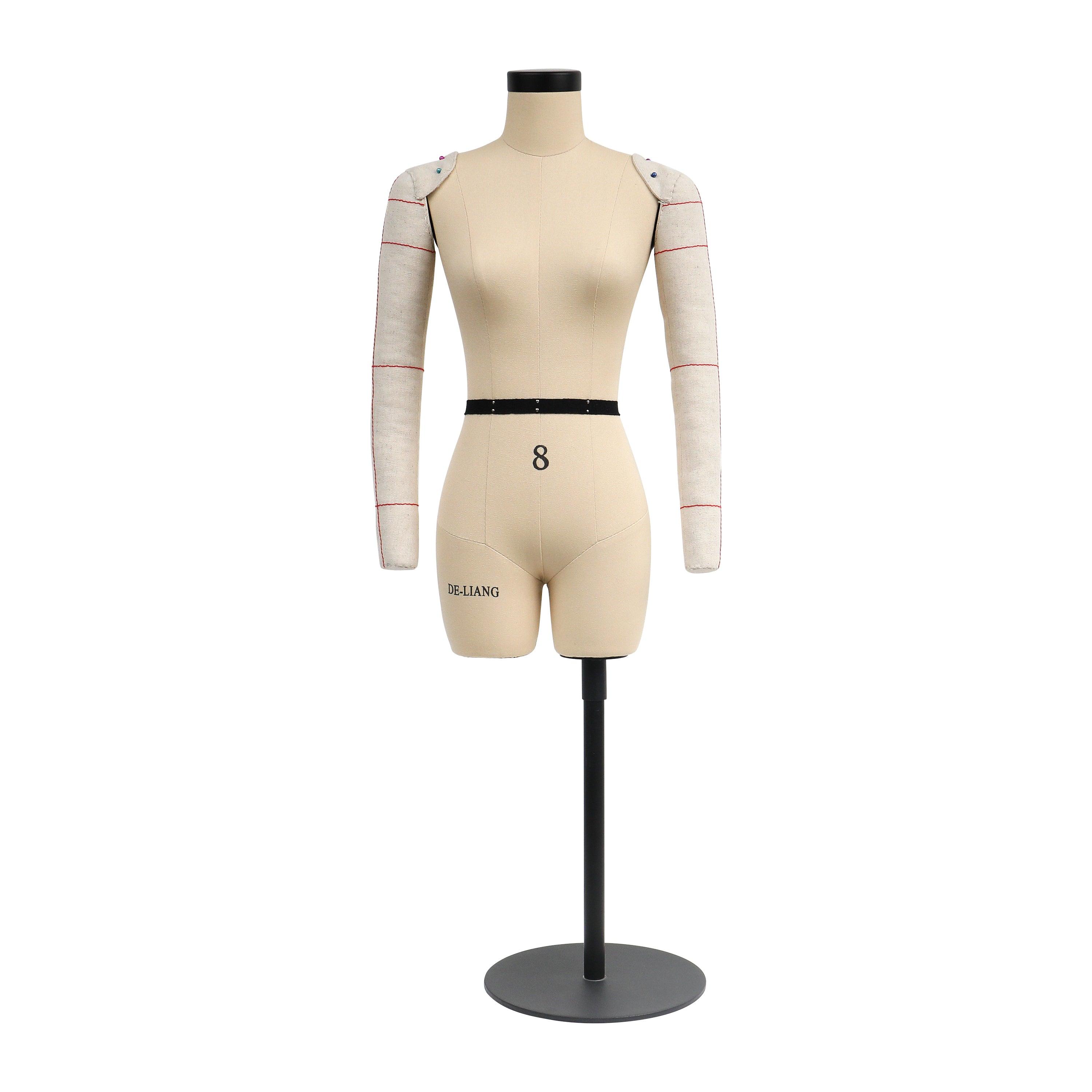 Buy De-Liang Half Scale Dress Form 46cm Height Sewing Fiberglass Tailor Drapping Dressmaker Dummy Not Fully Pinable Miniature 1 2 Half Body Mannequin Beige Buy De-Liang Half Scale Dress Form 46cm Height Sewing Fiberglass Tailor Drapping Dressmaker Dummy Not Fully Pinable Miniature 1 2 Half Body Mannequin Beige