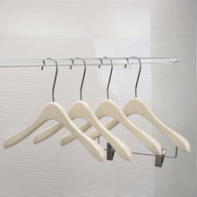 Load image into Gallery viewer, White Solid Wooden Hanger,Fashion Design,Top Hanger,Pant Hanger,34CM/39CM,for Boutique,Shop
