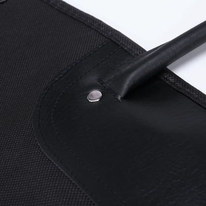 Fashion Black Suit Bag ,Portable Suit Dust Cover Travel Clothes Dust Bag, Suit Storage Bag Clothing Dust Cover DE-LIANG