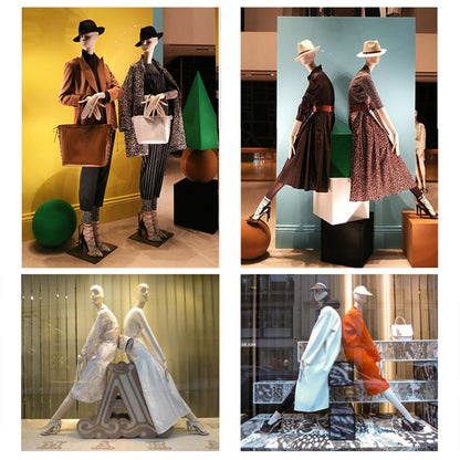 DE-LIANG High-end Glossy Display Female Full Body Mannequin,Clothing Store Model Props Women Full-body model DE-LIANG