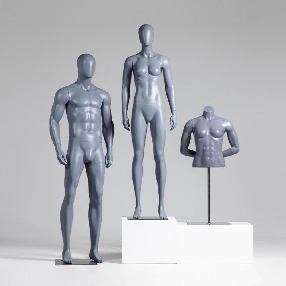 Full Body Male Female Running Sport Mannequin, High Quality Half Body –  De-Liang Dress Forms