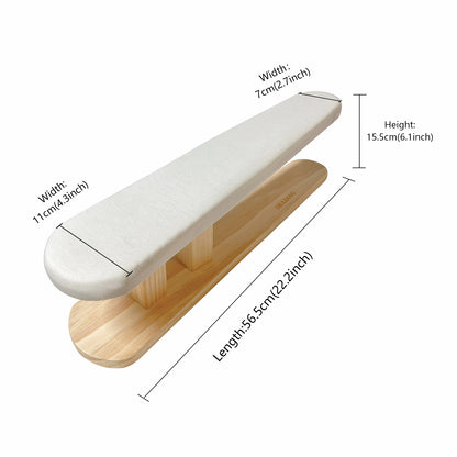 Multi-functional thickened solid wood ironing stool special ironing clothes small ironing table ironing tool household ironing board DE-LIANG