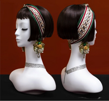 Load image into Gallery viewer, Luxury White Mannequin Head, Wig Hat stand,Female Headpiece Display Jewelry EARRING Head Block, Dress Form Model Dummy,Headphone Stand Head
