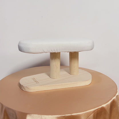 Multi-functional thickened solid wood ironing stool special ironing clothes small ironing table ironing tool household ironing board